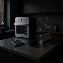 Fabcio Pesto Smart Çok Amaçlı Wi-Fi Airfryer 12 Lt Tek Hazne ile Isı Ayarı Özelliği