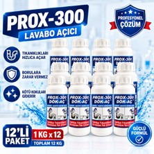 PROX-300 12'li Dök-Aç Lavabo-Banyo-Wc Gider Açıcı 1kg