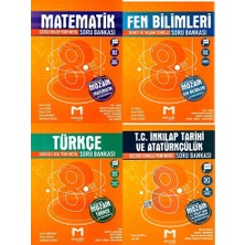 Mozaik Yayınları 8. Sınıf Tüm Dersler Seti Türkçe Matematik Fen Bilimleri Sınav Hazırlığı