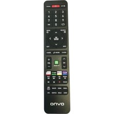 Herz Onvo ile Uyumlu Model 24OVF6000H Smart Tv Kumanda