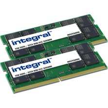 İntegral Integral Entegre 64GB Kiti (2X32GB) Ddr5 Ram 4800MHZ Sodımm Dizüstü Dizüstü MacBook Ram Modülü