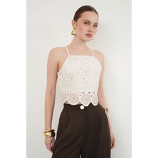 Very Moda Güpür Askılı Büstiyer | D2368