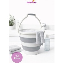 Follow Me Bursev Katlanır Su Kovası 12 Litre -FM311702