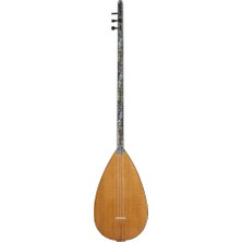Senator [saz-Z-2-4] Saz-Z-2-4 Ceviz-Abalone Klavye Uzun Sap Bağlama