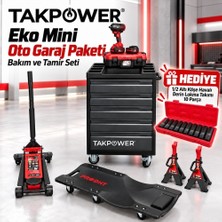 Takpower Eko Mini Oto Garaj Paketi Bakım ve Tamir Seti