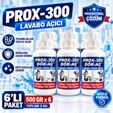 Prox -300 6'lı Lavabo-Banyo-Wc Gider Açıcı 500 gr