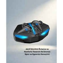 Gees Global Ergonomik Bluetooth Kulaklık 5.0 3D Ses Kalitesi Oyun Müzik
