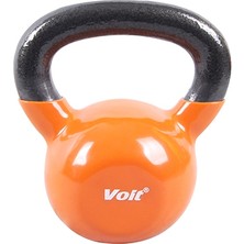Voit Vinyl Kettlebell 10 kg Turuncu Ağırlık ile Dayanıklı ve Şık Fitness Ekipmanı