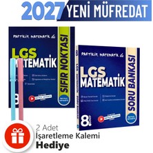 Partikül Matematik Matematik Lgs Matematik 8. Sınıf Soru Bankası 2'li Set + Hediyeli