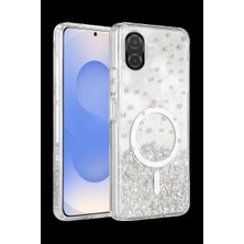 Drop Tedarik Onegif Samsung Galaxy A07 4g Misk Simli Magsafe Kapak - Desen 1