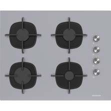 Silverline CS5666S01-CS5700C7 Gri Cam 65 cm Döküm Izgaralı