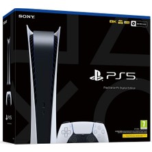 Sony Playstation 5 Digital Edition 825 GB Beyaz Oyun Konsolu Yüksek Performans ve 8K Destek