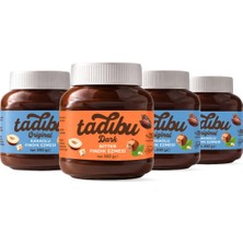 Abdurrahman Tatlıcı Tadıbu Bitter Kakaolu Fındık Ezmesi 330 gr + Tadıbu Kakaolu Fındık Ezmesi 330 Grx 3 Lü