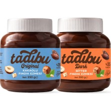 Abdurrahman Tatlıcı Tadıbu Bitter Kakaolu Fındık Ezmesi 330 Gr+ Tadıbu Kakaolu Fındık Ezmesi 330 gr