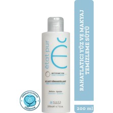 Etat Pur Cleansing Milk Gentle Ph Kuru ve Hassas Ciltler İçin Besleyici Nazik Yüz Temizleme Sütü 200 ml