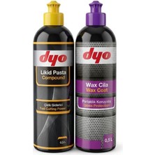 Dyo 0,5 Lt Pasta Cila Seti - Parlaklık Koruyucu ve Çizik Giderici Özellikleri ile Araç Bakım