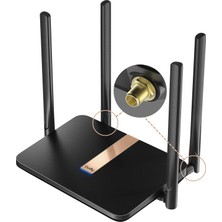 Cudy 4g Lte Cat 4 AC1200 Wifi Router, Çıkarılabilir Antenler, LT500D