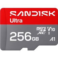 Sandisk Ultra Microsdxc 256 Gb, Uhs-I Kart + Sd Adaptörü (195 Mb/okumaya Kadar, Full Hd Video, V10, U1, C10, A1) Android Akıllı Telefonlar Veya Tabletler, Kameralar ve Dizüstü Bilgisayarlar Için Kart