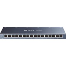 Tp-Link TL-SG116 16 Bağlantı Noktalı Gigabit/ağ Anahtarı (32 Gbit/s Anahtarlama Kapasitesi, Korumalı Rj-45 Bağlantı Noktaları, Metal Muhafaza, Igmp Gözetimi, Yönetilmeyen, Tak ve Çalıştır, Fansız) Met