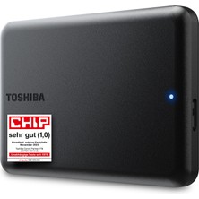 Toshiba Toshıba Canvio Partner 1tb - Taşınabilir Harici Sabit Sürücü, USB 3.2, Mac ve Windows ile Uyumludur. (HDTB510EK3AB)