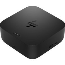 Hp Usb-C Docking Station 100W G6 / Kablolu Çoklu Bağlantı Noktası Docking Station - HDMI 2.1, 2 x Displayport 1.4, 3 x Usb-A, Usb-C, RJ45, Ses, Myhp, Windows, Macos ve Chrome Os ile Uyumlu, Siyah