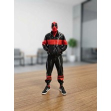 Renibo Deadpool Eşofmanlı 3D Figür - 12 cm Tasarım Masa Üstü Biblo & Dekoratif Koleksiyon Oyuncak