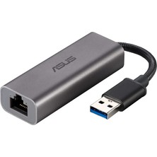 Asus USB-C2500 USB - RJ45 Ağ Adaptörü (RJ45 2.5g Bağlantı Noktası, USB 3.0, Tak ve Çalıştır)