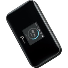 Tp-Link M7450 4g+ Lte Mobil Çift Bantlı Wifi Router, Dokunmatik Ekran, Cat6 300 Mbps'ye Kadar Indirme ve 50 Mbps Yükleme, 3280 Mah Pil, Tüm Sım Kartları, 32 Cihaza Kadar ve 2 Tb Microsd'yi Destekler