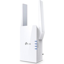 Tp-Link RE505X Wi-Fi 6 AX1500 Çift Bantlı Gigabit Wlan Repeater (5ghz'de 1200MBIT/S ve 2,4ghz'de 300MBIT/S, Akıllı Sinyal Ekranı, Ap Modu, Tether Uygulaması) Beyaz