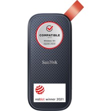 Sandisk Taşınabilir SSD 1 Tb - 800 Mb/s'ye Kadar Okuma - Siyah