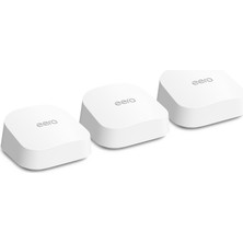 Eero Amazon Eero 7 Mesh Wifi Router (En Son Sürüm) | 2,5 Gbps'ye Kadar Internet Hızlarını Destekler | 560 M²'ye Kadar Wifi Kapsama Alanı | 3'lü Paket
