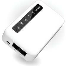 GL.INETGL-XE300 (Puli) 4glte Mobil Akıllı Vpn Router | Taşınabilir Wifi Kablosuz Seyahat Noktası, Router, Access Point, Genişletici, Wds Modu, Openwrt, 5000MAH Pil,openvpn Istemcisi (EC25-E)