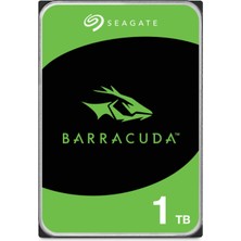 Seagate Barracuda 1 Tb, Dahili Sabit Sürücü Hdd, 3,5 Inç, 7200 Rpm, 64 MB Önbellek, Sata 6 Gb/s, Gümüş, Dahil. Veri Kurtarma Hizmeti (ST1000DMZ14)