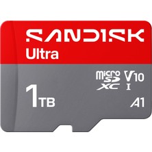 Sandisk Ultra Microsdxc 1 Tb, Uhs-I Kart + Sd Adaptörü (195 Mb/s'ye Kadar Okuma, Full Hd Video, V10, U1, C10, A1) Android Akıllı Telefonlar Veya Tabletler, Kameralar ve Dizüstü Bilgisayarlar Için Kart