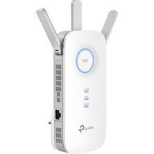 Tp-Link RE550 Wlan Amplifikatör Repeater AC1900 (Çift Wlan Ac + N, 1300 Mbit/s 5 Ghz + 600 Mbit/s 2,4 Ghz, Wlan Amplifikatörü, Uygulama Kontrolü, Maksimum Kapsama Alanı, Tüm Wlan Routeriyle Uyumlu) Be