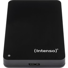 Intenso Memory Case 1 Tb Harici Sabit Sürücü (6,35 cm (2,5 Inç) 5400 Rpm, 8 MB Önbellek, USB 3.0) Siyah