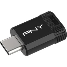 Pny 256 GB Elite-X Fit Type-C USB 3.2 Flash Sürücü - 200 Mb/s'ye Kadar Okuma, 100 Mb/s'ye Kadar Yazma, Pratik Taşınabilir Veri Depolama, Ultra Kompakt Tasarım, Type-C Konnektör