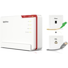 Fritz! Frıtz!box 5690 Pro | Dsl ve Fiber Optik Router | Wi-Fi 7, 18,5 Gbps'ye Kadar