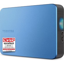 Toshiba Canvio Flex 4tb Metalik Mavi