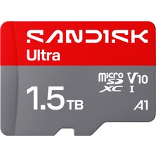 Sandisk Ultra Microsdxc 1,5 Tb, Uhs-I + Sd Adaptör (195 Mb/s'ye Kadar Okuma, Full Hd Video, V10, U1, C10, A1) Android Akıllı Telefonlar Veya Tabletler, Kameralar ve Dizüstü Bilgisayarlar Için Kart