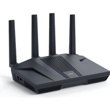 Gl.inet GL-MT6000(FLINT 2) Wifi 6 Router | Oyun Wifi Routersi | 2 x 2,5g Çoklu Gig Bağlantı Noktası + 4 x 1g Ethernet Bağlantı Noktaları | Toplu Cihaz Bağlantısı | Hızlı Openvpn ve Wireguard | 802.11A