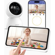 Jeeber VB815PRO 6,5 Inç Dokunmatik Ekranlı Bebek Monitörü