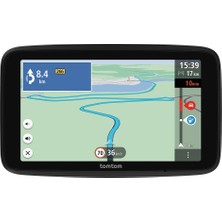 Tomtom Araç Navigasyon Sistemi Go Classic Lite (6 Inç, Tomtom Traffic, Avrupa Için Harita Güncellemeleri Dahil, Wi-Fi Üzerinden Güncellemeler, Entegre, Ters Çevrilebilir Tutucu)