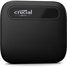 Crucial X6 1 Tb Harici SSD Sabit Sürücü, 800 Mb/s'ye Kadar, Pc ve Mac, Usb-C 3.2 Taşınabilir SSD - CT1000X6SSD9