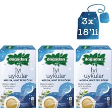 Doğadan Iyi Uykular Çayı Melisa ve Hint Fesleğeni x 3