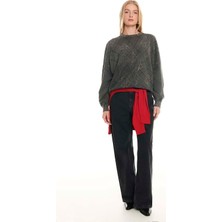 Ted Baker Siyah Kadın Denim Pantolon TBWRDN1035-1