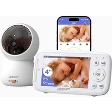 Jeeber VB816PRO 1080P 4 Inç Wi-Fi Bebek Monitörü