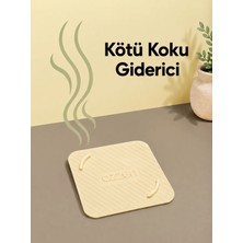 ozzen Krem Kötü Koku Böcek Önleyici Silikon Mat Banyo Mutfak Lavabo Balkon Gider Tıpası Kapağı