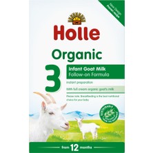 Holle Organik 3 Biberon Maması 400 gr 12+ Ay İçin Keçi Sütü İçerikli Premium Bebek Maması