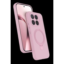 Drop Tedarik Xiaomi Mi 17T Regal Magsafe Standlı Kapak - Açık Pembe